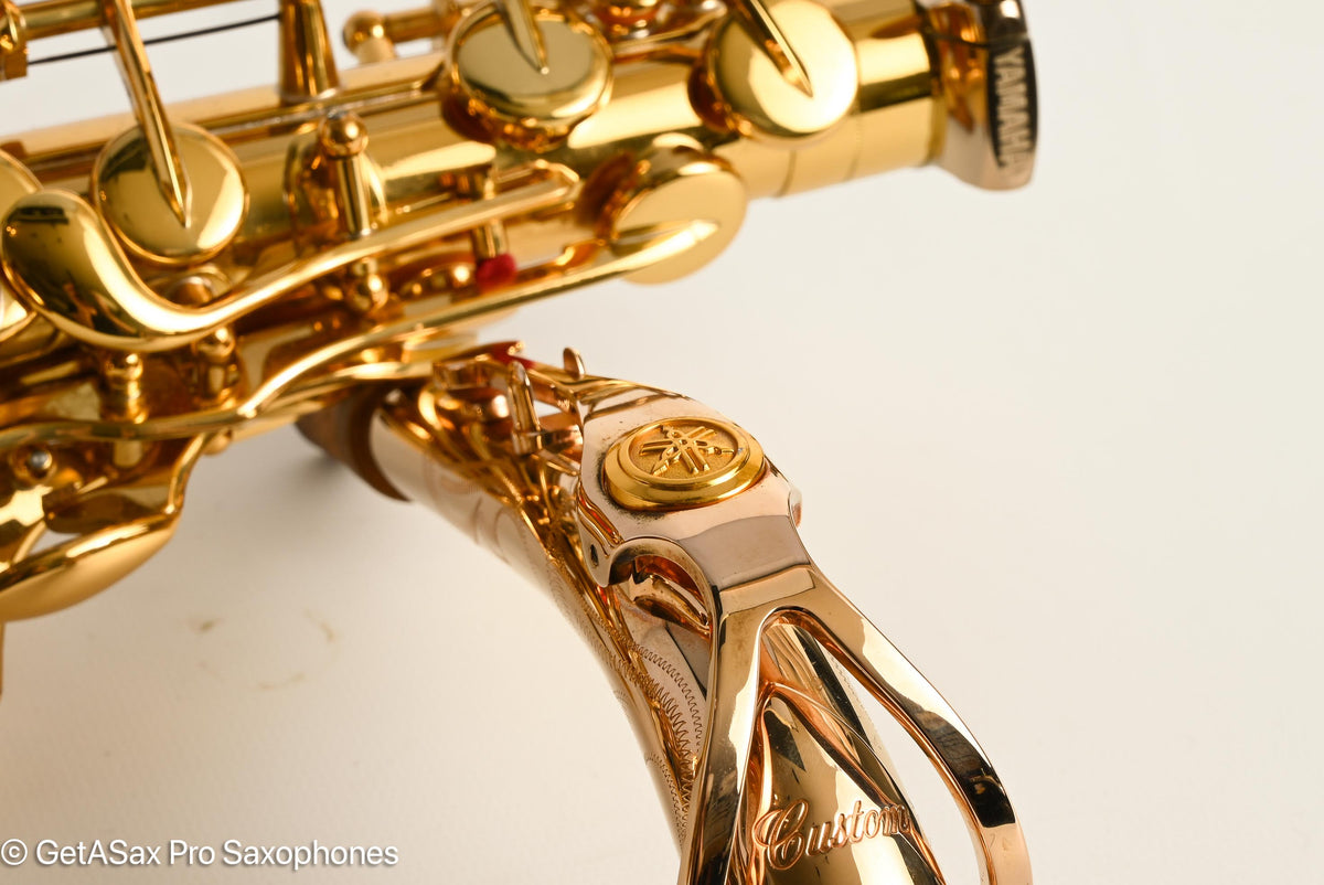 Yamaha YAS-82ZII Rare Red Edition Pink Gold Neck Red Case Cool!