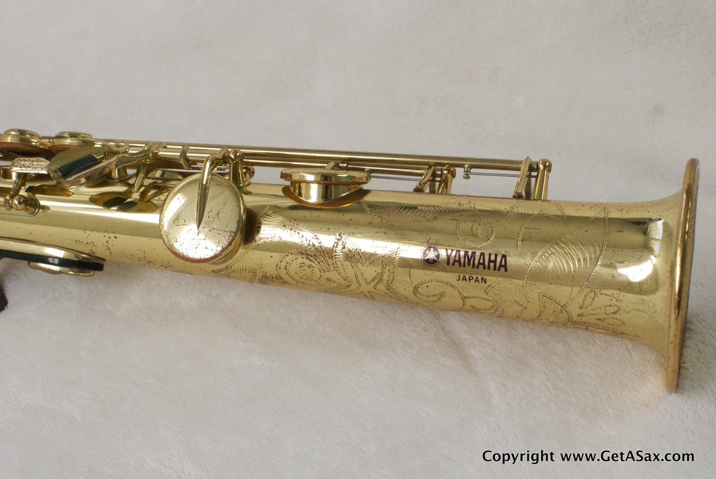Yamaha YSS-62 Soprano Saxophone Purple Label