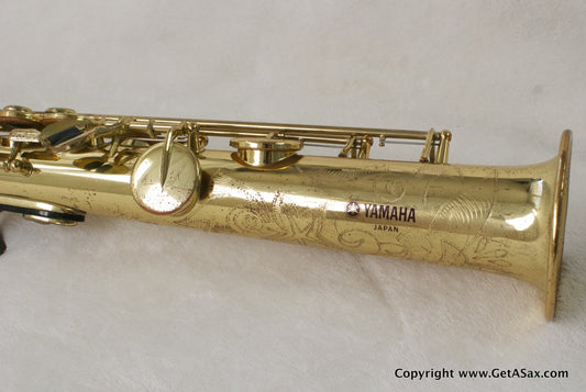 Yamaha YSS-62 Soprano Saxophone Purple Label