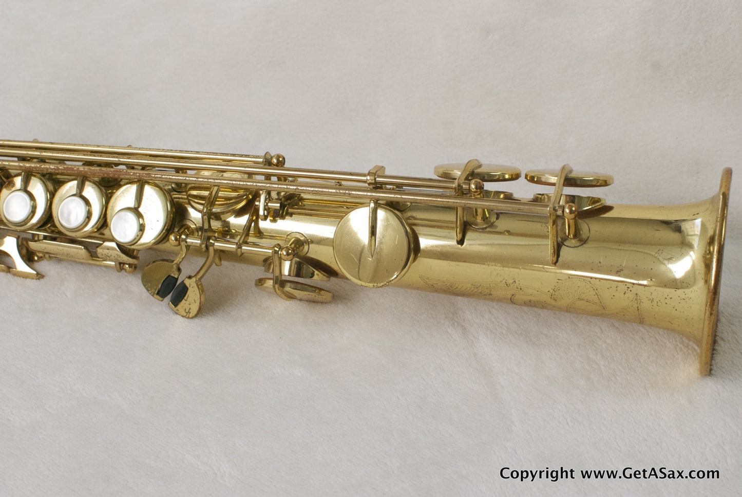 Yamaha YSS-62 Soprano Saxophone Purple Label