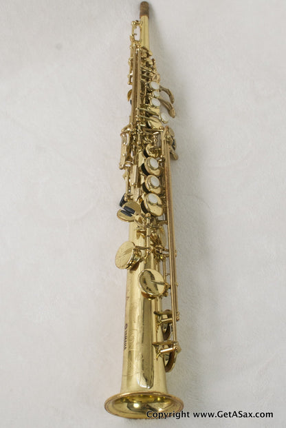 Yamaha YSS-62 Soprano Saxophone Purple Label