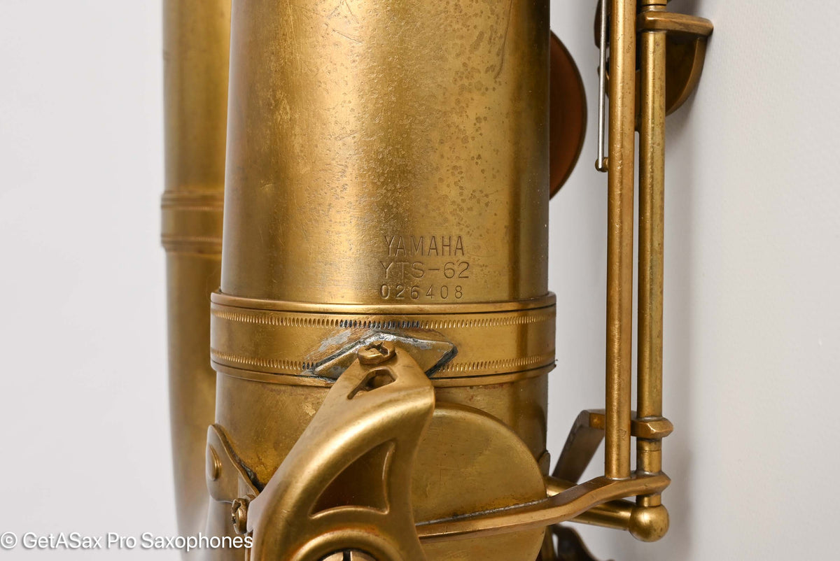Yamaha YTS-62-1 Tenor Unlacquered Good Pads Great Deal!