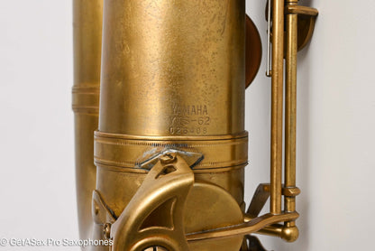 Yamaha YTS-62-1 Tenor Unlacquered Good Pads Great Deal!