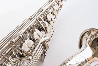 Yamaha YTS-62SIII Silver Plated Professional Tenor Saxophone 1 Year Old!