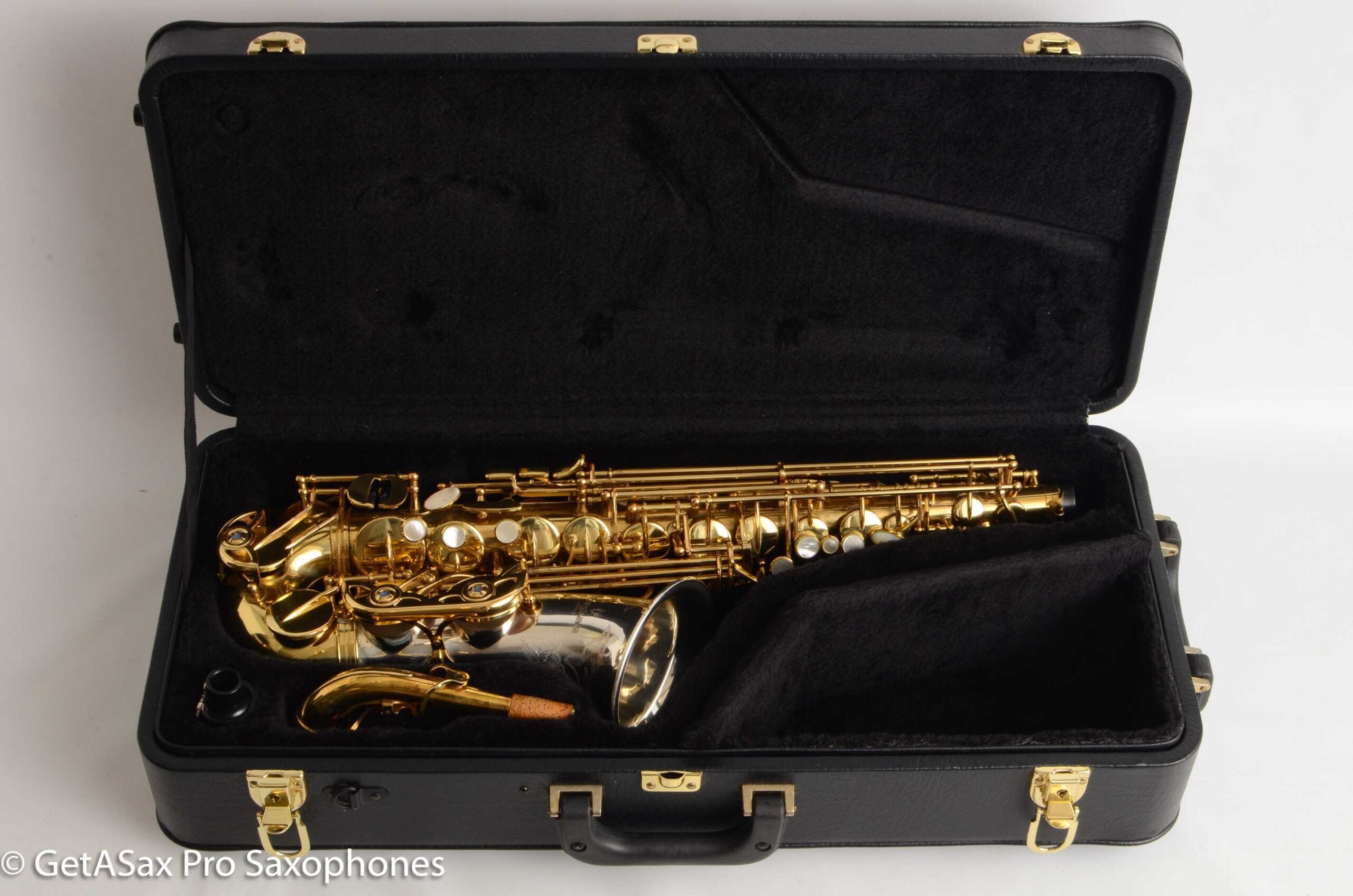 Yanagisawa A-9933 Elite Alto Solid Silver with Gold Plated Neck