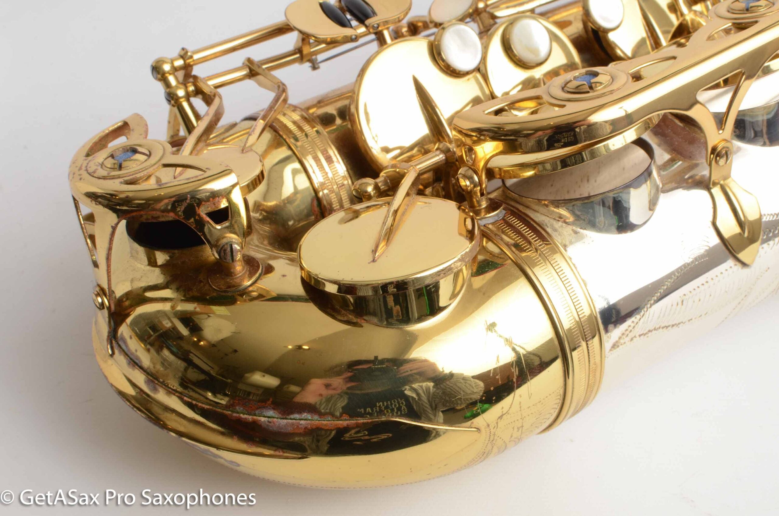 Yanagisawa A-9933 Elite Alto Solid Silver with Gold Plated Neck