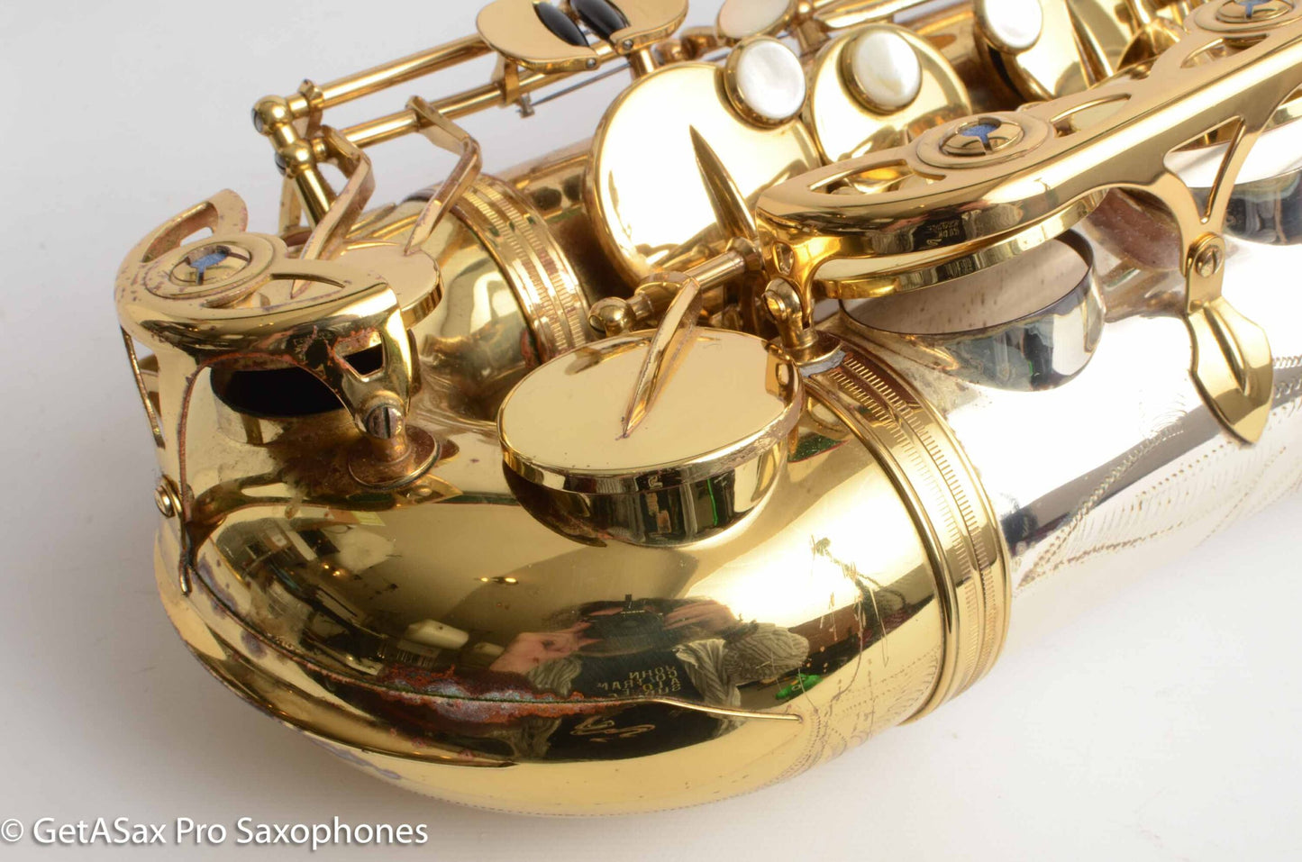 Yanagisawa A-9933 Elite Alto Solid Silver with Gold Plated Neck 214725