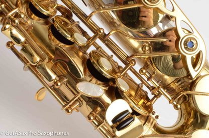 Yanagisawa A-9933 Elite Alto Solid Silver with Gold Plated Neck 214725