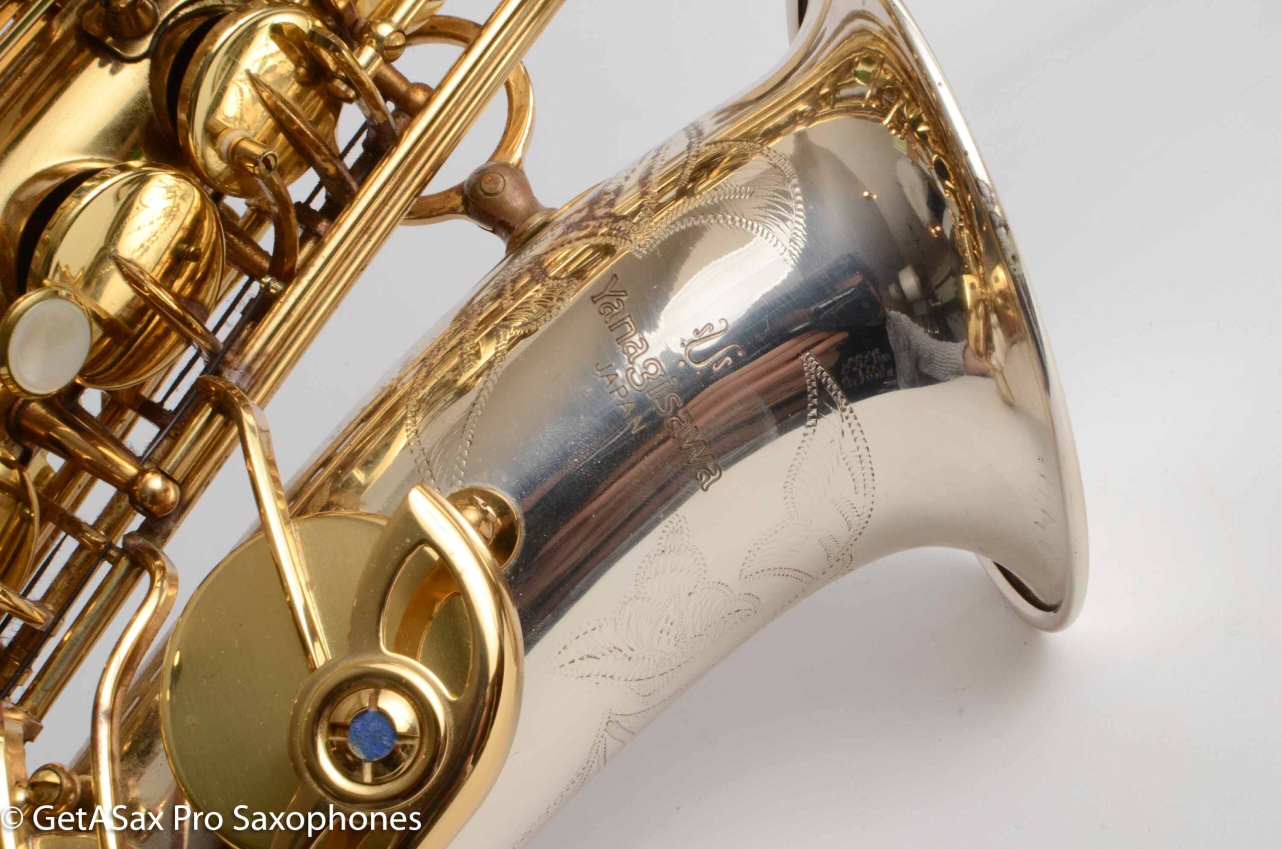 Yanagisawa A-9933 Elite Alto Solid Silver with Gold Plated Neck