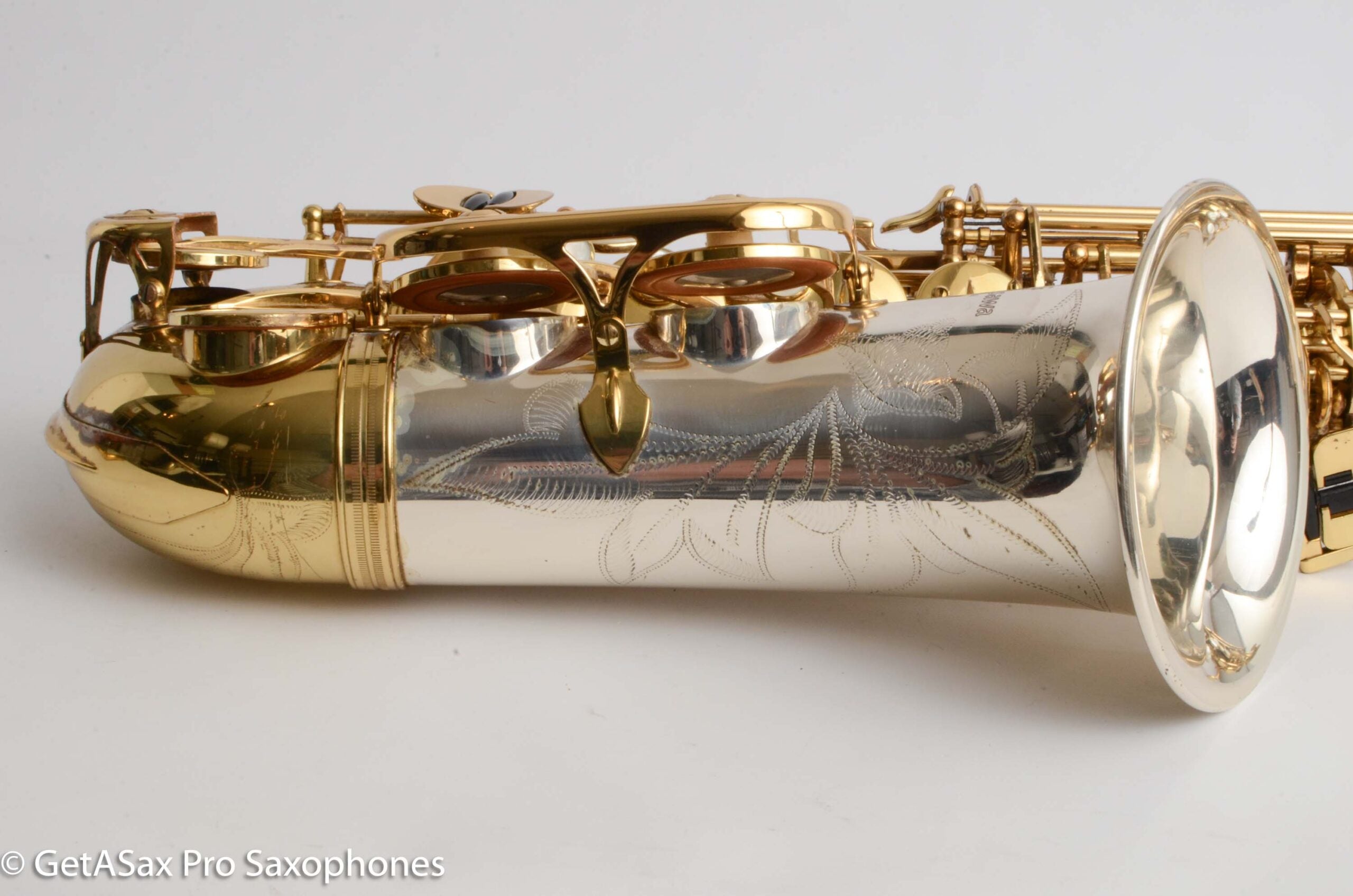Yanagisawa A-9933 Elite Alto Solid Silver with Gold Plated Neck