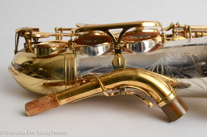 Yanagisawa A-9933 Elite Alto Solid Silver with Gold Plated Neck 214725