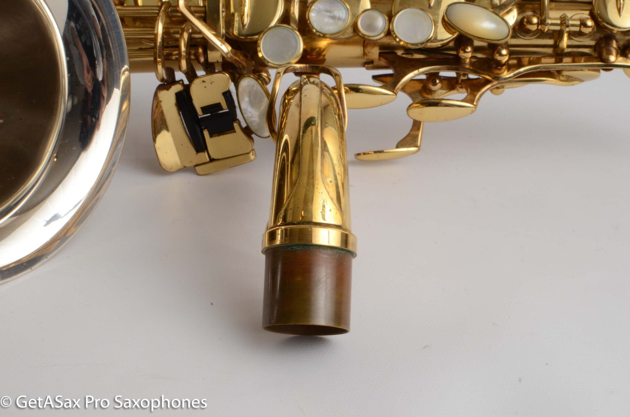 Yanagisawa A-9933 Elite Alto Solid Silver with Gold Plated Neck