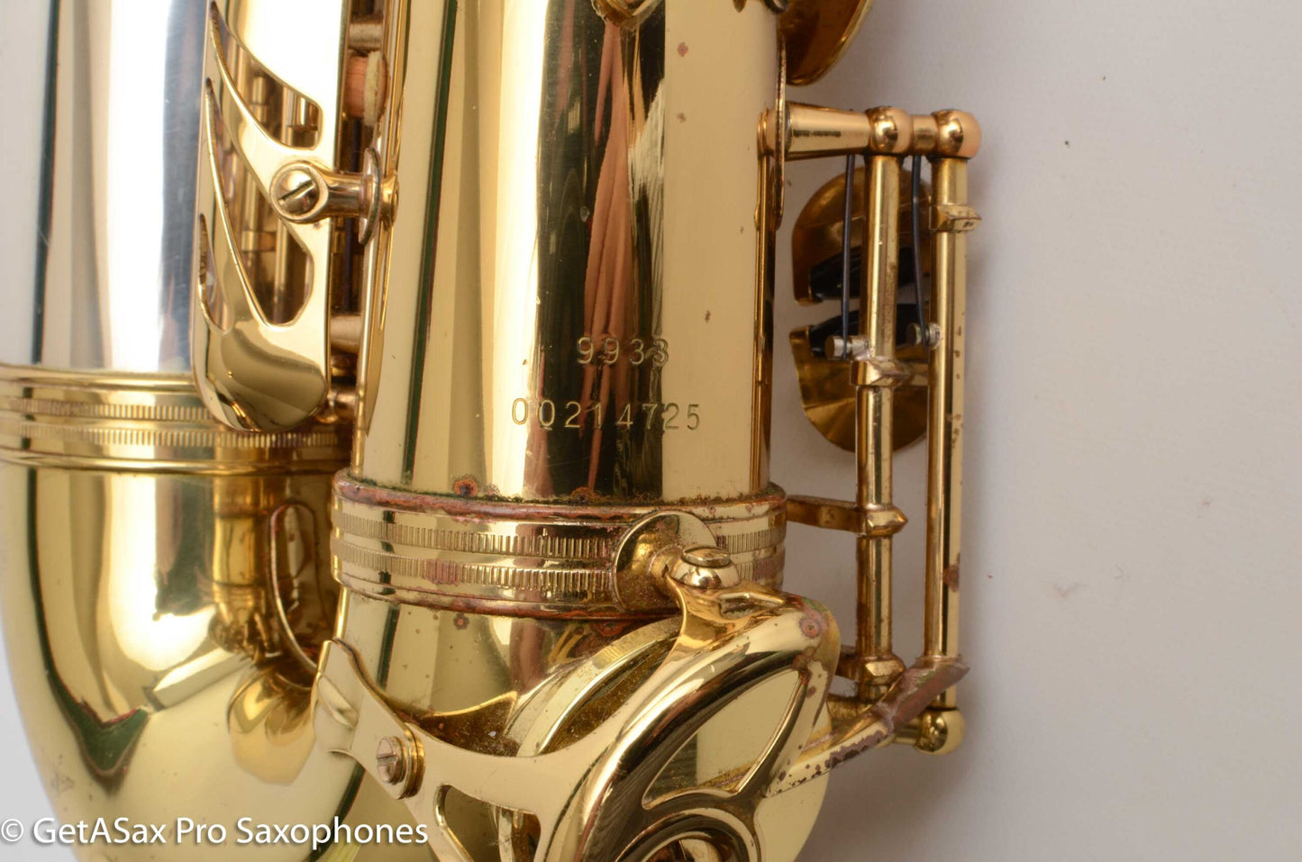 Yanagisawa A-9933 Elite Alto Solid Silver with Gold Plated Neck 214725