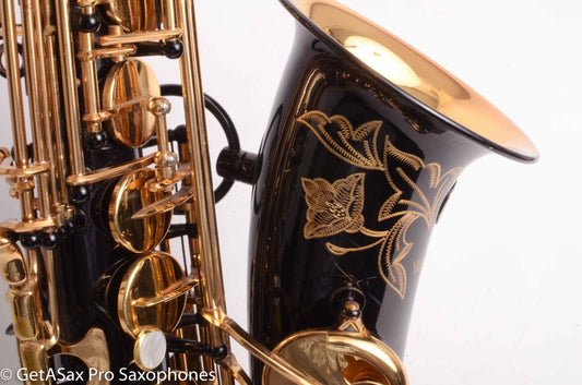 Yanagisawa A880 Black Lacquer Near Mint Good Pads Rare! 167984