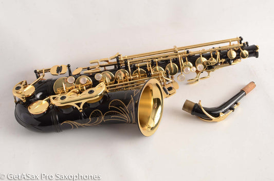 Yanagisawa A901B Black Lacquer Alto Saxophone Near Mint Condition Gorgeous