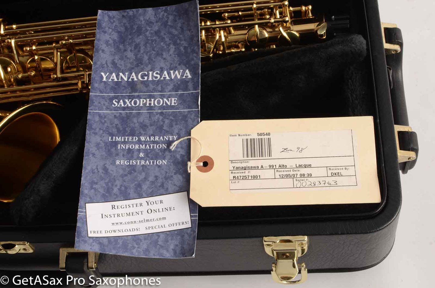 Yanagisawa A991 Alto Saxophone One Owner Near Mint Plays Great 283763