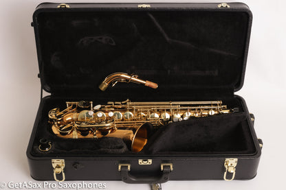 Yanagisawa A992 Solid Bronze Alto Saxophone Excellent AWO20 289066