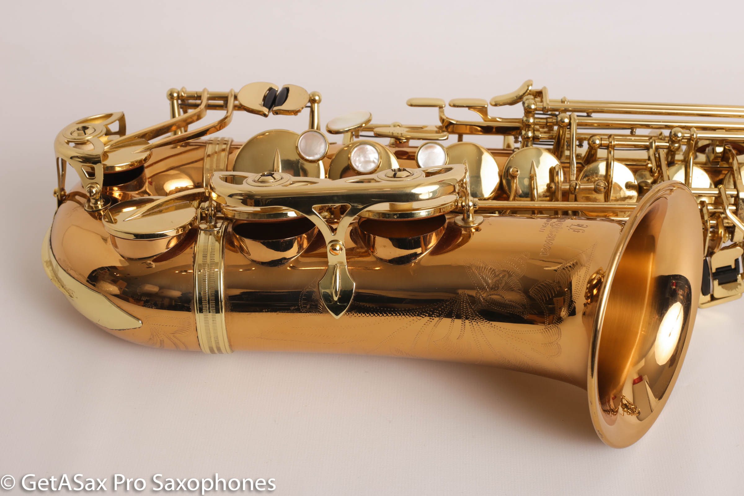 Yanagisawa A992 Solid Bronze Alto Saxophone Excellent AWO20 289066