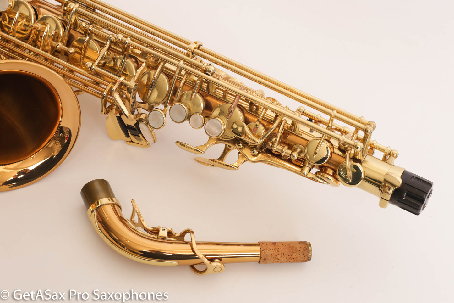 Yanagisawa A992 Solid Bronze Alto Saxophone Excellent AWO20 289066