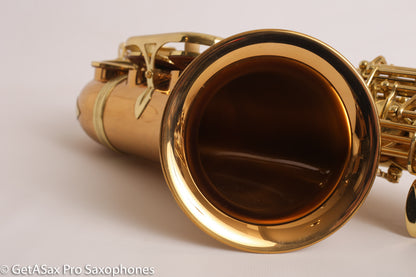 Yanagisawa A992 Solid Bronze Alto Saxophone Excellent AWO20 289066