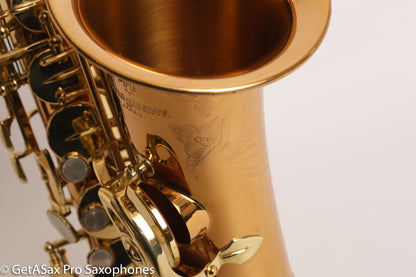 Yanagisawa A992 Solid Bronze Alto Saxophone Excellent AWO20 289066
