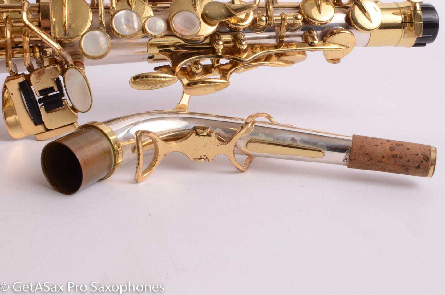 Yanagisawa A9930 Professional Alto Solid Silver Neck Very Good Condition 272190