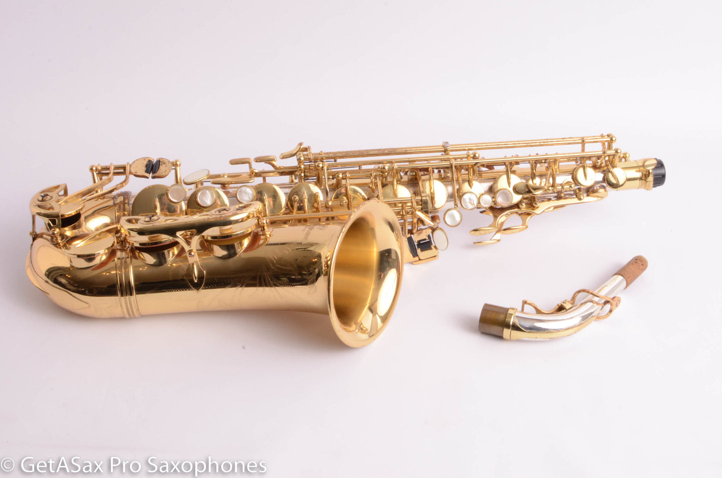 Yanagisawa A9930 Professional Alto Solid Silver Neck Very Good Condition 272190