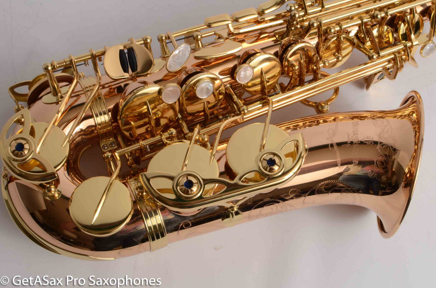 Yanagisawa AWO20 Solid Bronze Professional Alto Near Mint 399172