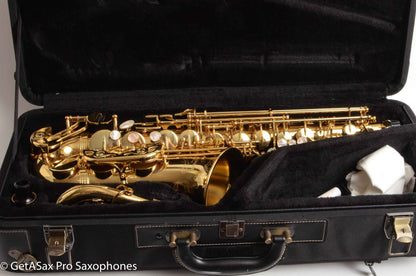 Yanagisawa AWO10 Elite Professional Alto Saxophone Near Mint 352770