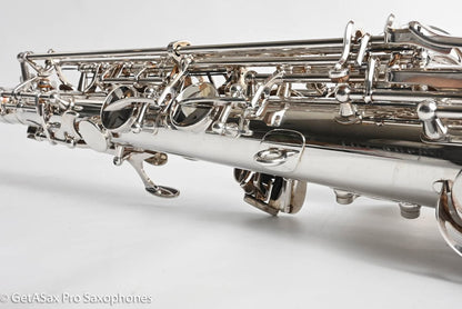Yanagisawa AWO10S Elite Professional Alto Silver Plate Excellent Condition! 394471