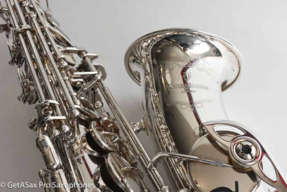 Yanagisawa AWO10S Elite Professional Alto Silver Plate Excellent Condition! 394471