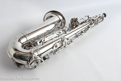 Yanagisawa AWO10S Elite Professional Alto Silver Plate Excellent Condition! 394471