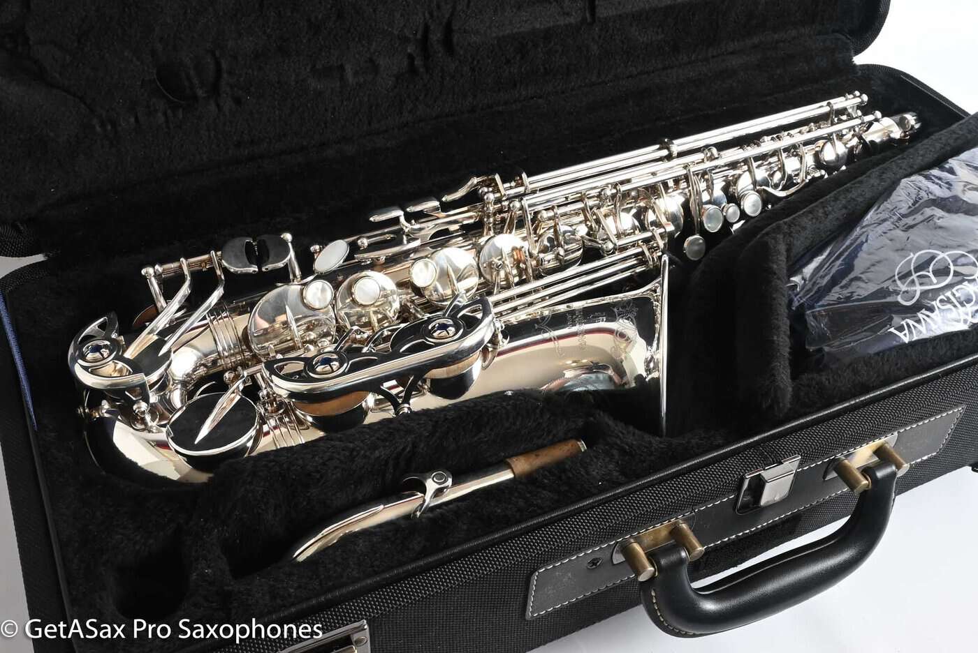 Yanagisawa AWO10S Elite Professional Alto Silver Plate Excellent Condition! 394471