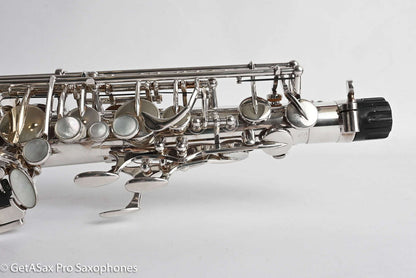 Yanagisawa AWO10S Elite Professional Alto Silver Plate Excellent Condition! 394471