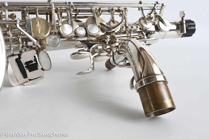 Yanagisawa AWO10S Elite Professional Alto Silver Plate Excellent Condition! 394471