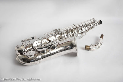 Yanagisawa AWO10S Elite Professional Alto Silver Plate Excellent Condition! 394471
