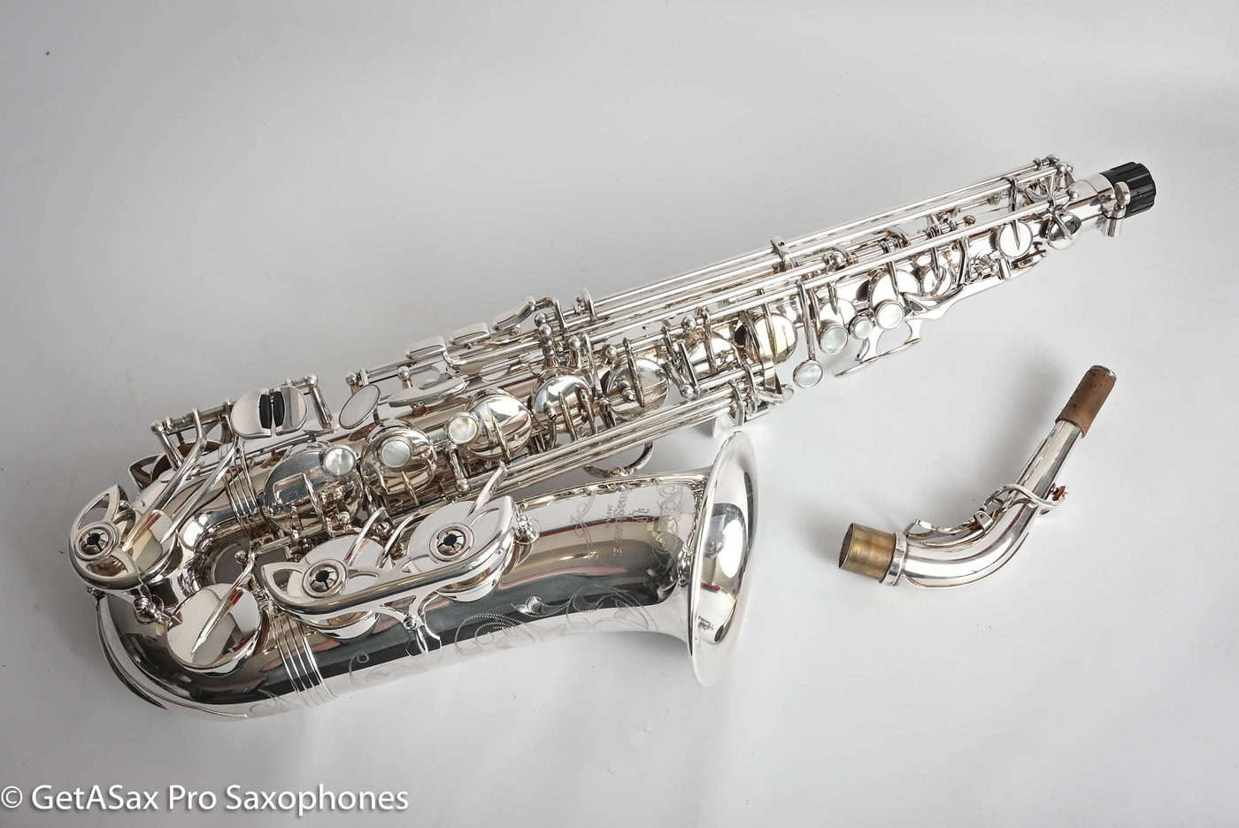 Yanagisawa AWO10S Elite Professional Alto Silver Plate Excellent Condition! 394471