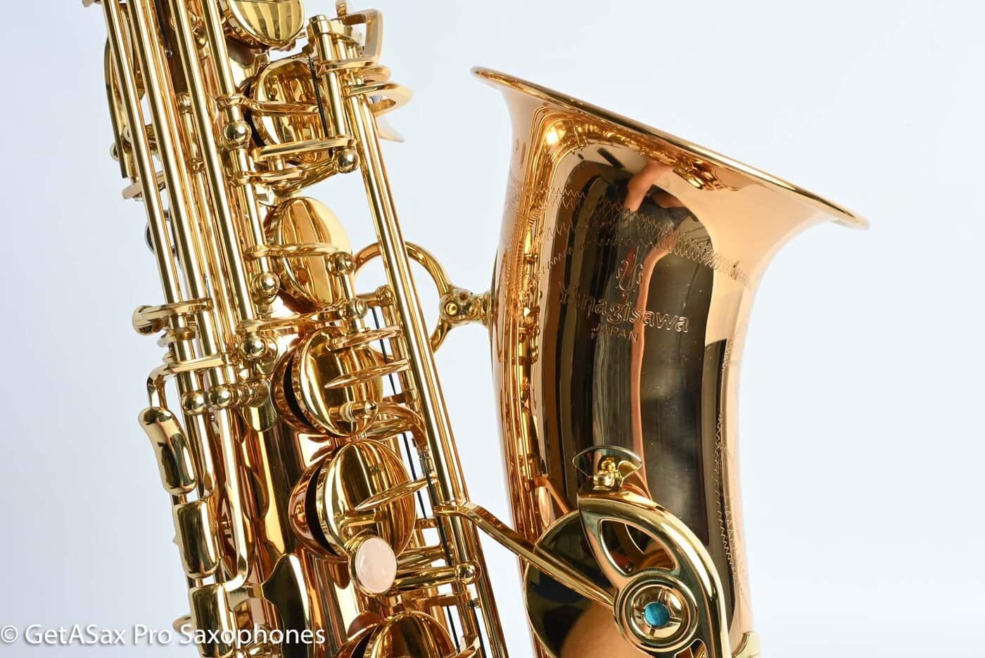 Yanagisawa AWO2 Alto Professional Solid Bronze Near Mint 403370
