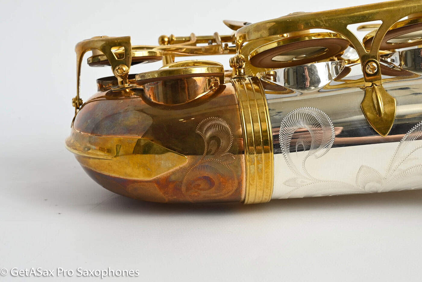 Yanagisawa AWO32 Alto Solid Bronze and Silver 1 Year Old Fresh Setup 415777