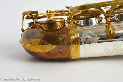 Yanagisawa AWO32 Alto Solid Bronze and Silver 1 Year Old Fresh Setup 415777