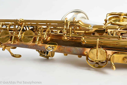 Yanagisawa AWO32 Alto Solid Bronze and Silver 1 Year Old Fresh Setup 415777