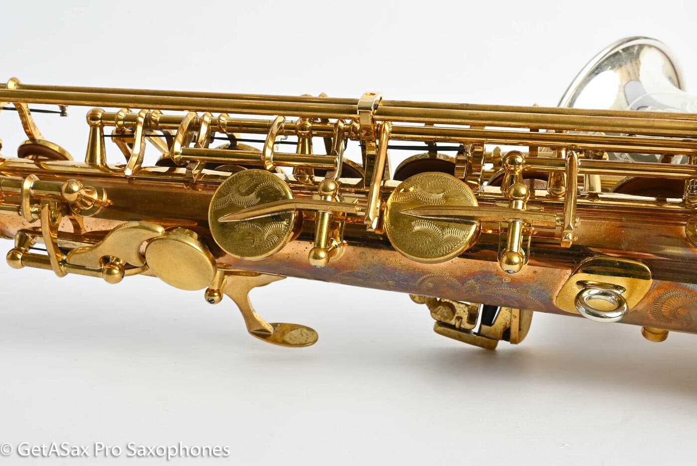 Yanagisawa AWO32 Alto Solid Bronze and Silver 1 Year Old Fresh Setup 415777