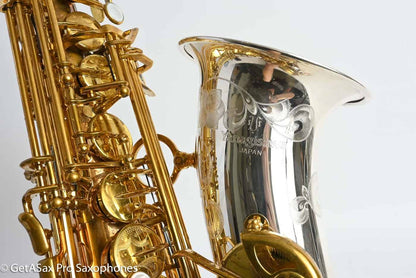 Yanagisawa AWO32 Alto Solid Bronze and Silver 1 Year Old Fresh Setup 415777