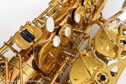 Yanagisawa AWO32 Alto Solid Bronze and Silver 1 Year Old Fresh Setup 415777