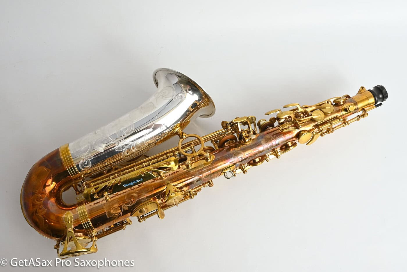 Yanagisawa AWO32 Alto Solid Bronze and Silver 1 Year Old Fresh Setup 415777