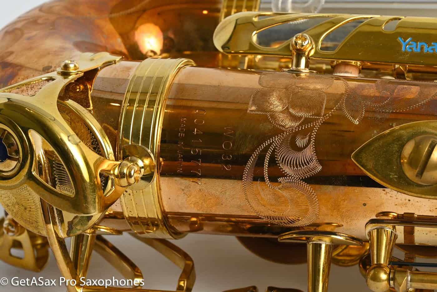 Yanagisawa AWO32 Alto Solid Bronze and Silver 1 Year Old Fresh Setup 415777