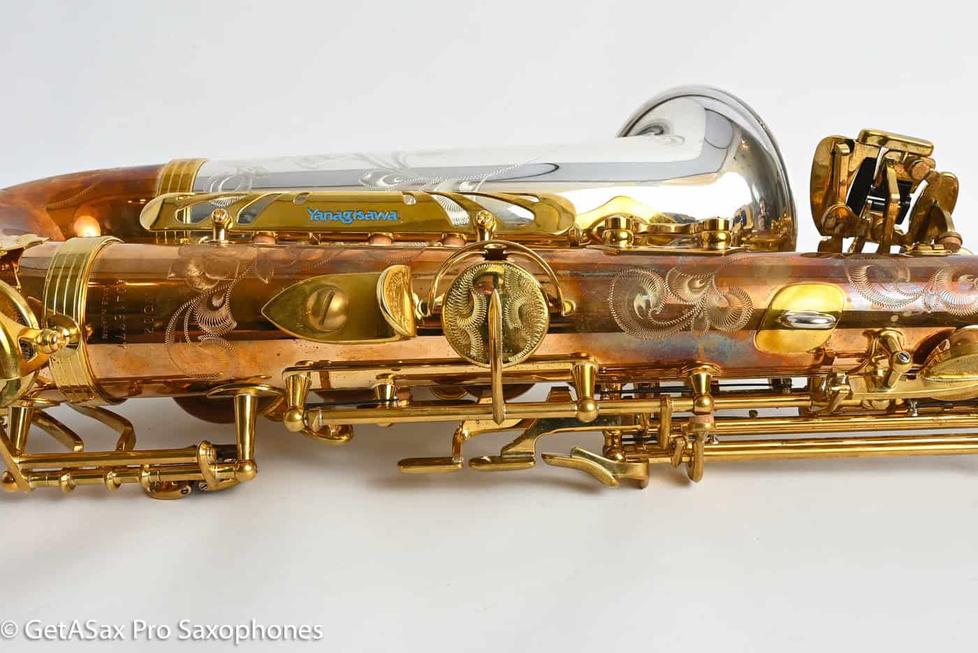 Yanagisawa AWO32 Alto Solid Bronze and Silver 1 Year Old Fresh Setup 415777