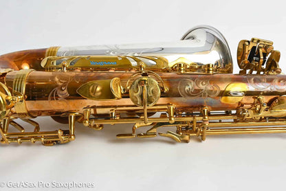 Yanagisawa AWO32 Alto Solid Bronze and Silver 1 Year Old Fresh Setup 415777