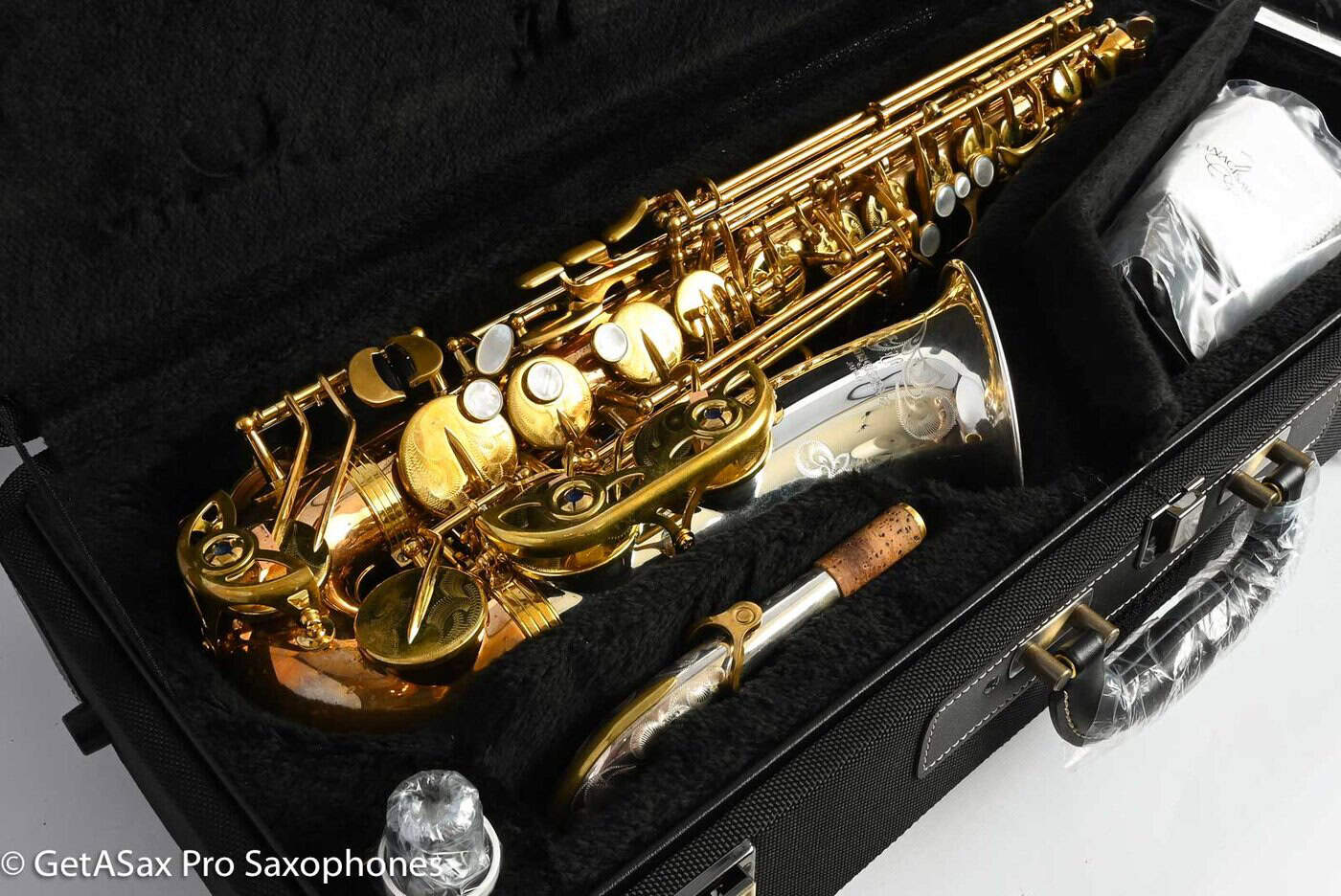 Yanagisawa AWO32 Alto Solid Bronze and Silver 1 Year Old Fresh Setup 415777