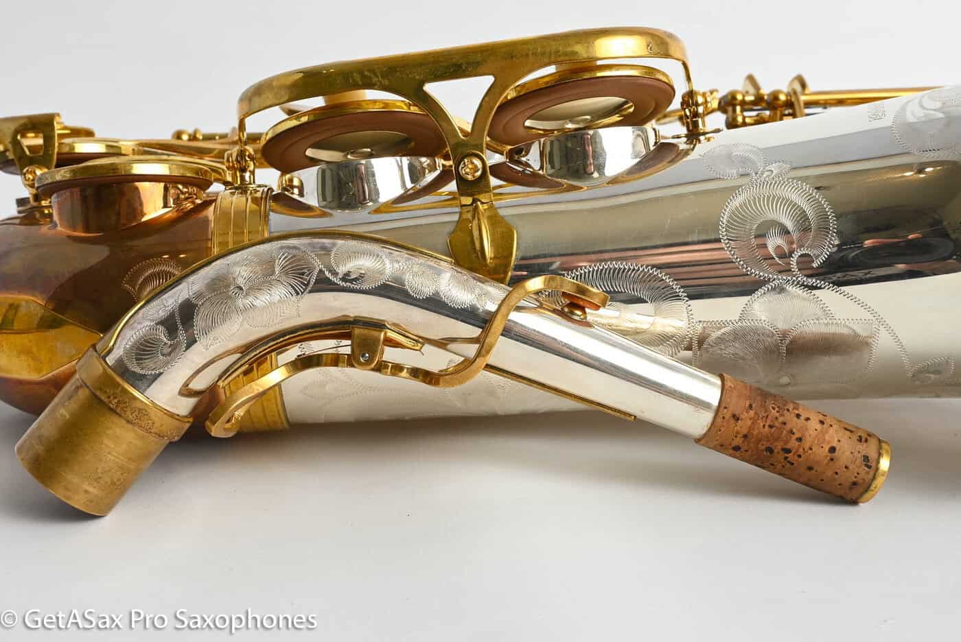 Yanagisawa AWO32 Alto Solid Bronze and Silver 1 Year Old Fresh Setup 415777